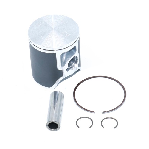 Vertex Cast Replica Piston kit; Kit includes: Piston, rings, pin, clips (Piston, Ring Set, & Circlips).Yamaha YZ65 2018-19 43.47MM