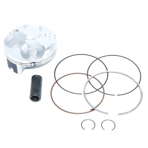 Vertex Replica Piston kit; Kit includes: Piston, rings, pin, clips Kawasaki KX250F 2020 HIGH-COMP 77.95mm