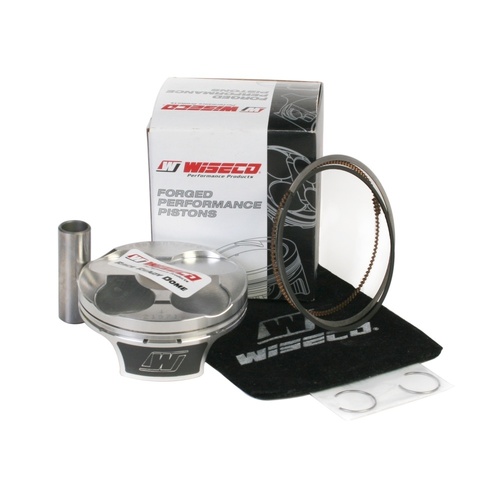 Wiseco Motorcycle Off Road, 4 Stroke Piston, Shelf Stock - Honda 2010 CRF250R 4vp Domed 13.2:1 CR