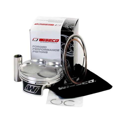 Wiseco Motorcycle Off Road, 4 Stroke Piston, Shelf Stock - Suzuki 2010 RMZ250 4vp Domed 13.4:1 CR