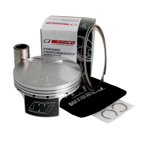 Wiseco All Terrain Vehicle, 4 Stroke Piston, Shelf Stock - Honda 2004-05 TRX450R 4v Domed 11.5:1