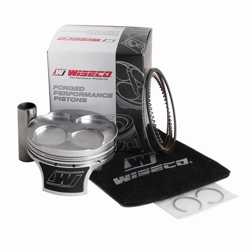 Wiseco Motorcycle On Road, 4 Stroke Piston, Shelf Stock Kaw ZX6R 03-5 4v Domed 12.9:1 CR 68mm