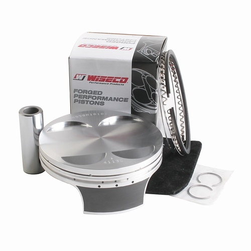 Wiseco Motorcycle Off Road, 4 Stroke Piston, Shelf Stock Hon CRF450R/X TRX 12.5:1 4v Dished