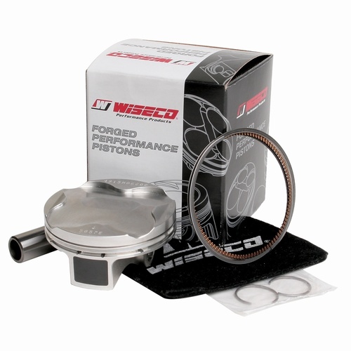 Wiseco Motorcycle Off Road, 4 Stroke Piston, Shelf Stock - Honda 07-11 CRF150R 4v Flat Top 11.7:1 CR