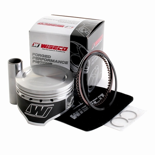 Wiseco All Terrain Vehicle, 4 Stroke Piston, Shelf Stock - Honda 2001-8 TRX250EX 2vp Domed 10.5:1