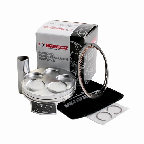 Wiseco Motorcycle Off Road, 4 Stroke Piston, Shelf Stock - Yamaha 08-10 YZ250F 5vp Domed 14:1 CR