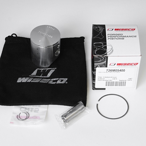 Wiseco Motorcycle Off Road, 2 Stroke Piston, Shelf Stock - YAMA YZ125 98-01 PRO-LITE 2126CST