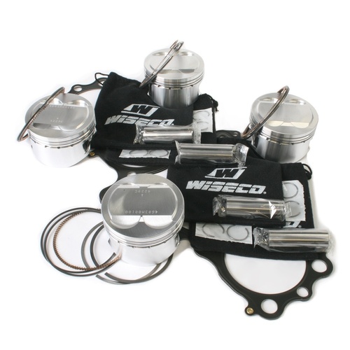 Wiseco Motorcycle On Road, 4 Stroke Piston, Shelf Stock Kit SUZ 1996-05 GSF1200SX KIT 11:1 CR