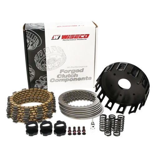 Wiseco Precision Products Motorcycle Off Road, 2 Stroke Clutch Basket, Shelf Stock Kit Performance Clutch Kit - 1993-08 YZ250