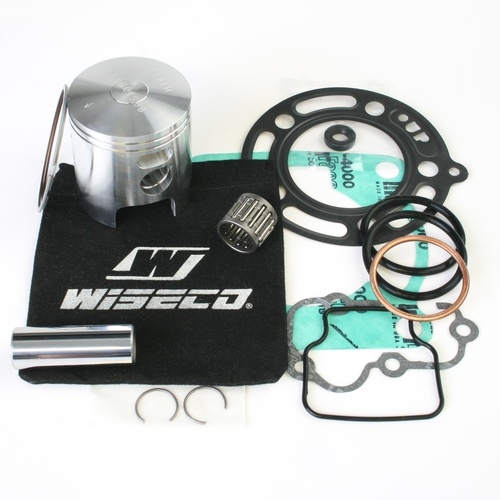 Wiseco Motorcycle Off Road, 2 Stroke Piston, Shelf Stock Kit - 1998-00 Kaw KX80 PRO-LITE 49.0mm (644M)