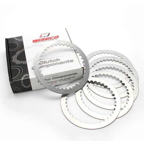 Wiseco Precision Products 2 Stroke Clutch Basket, Accessory CLUTCH PLATE KIT - 6 STEELS