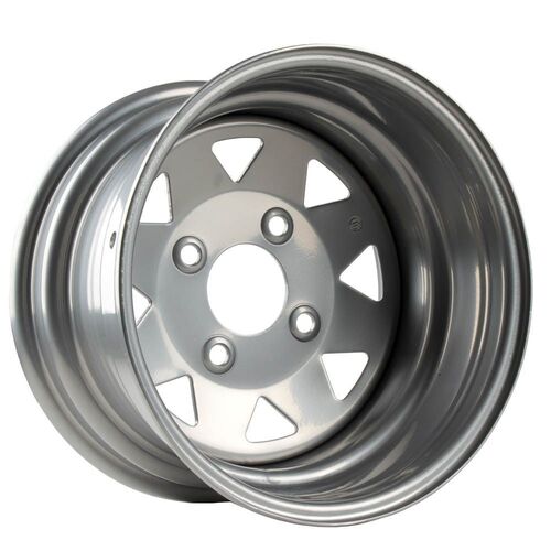 Whites ATV Steel Rim 8 Spoke 12 X 7 RR 4/110 2+5 Honda Suzuki Yamaha