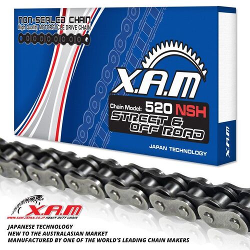 Chain XAM 520NSH X 100 (Non-Sealed Heavy-Duty)