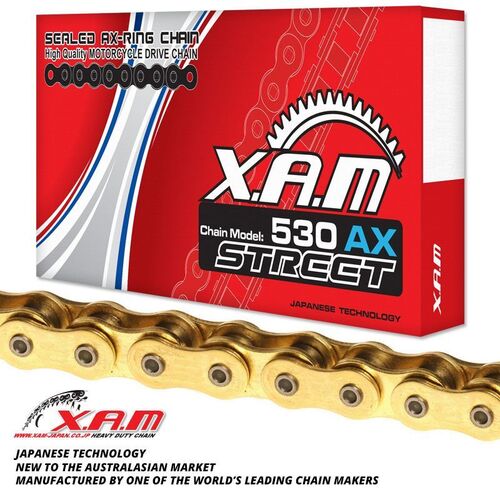 Chain XAM 530AX Gold X 102 (X-Ring)