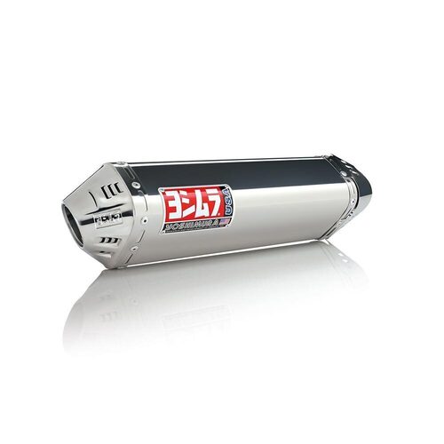 Yoshimura Suzuki GSX-R1000 05-06 TRC Stainless Slip-On Exhaust, w/ Stainless Muffler