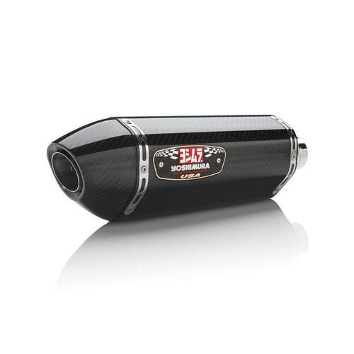 Yoshimura Suzuki GSX-R1000 09-11 Race R-77 Stainless Full Exhaust, w/ Carbon Fiber Muffler Single