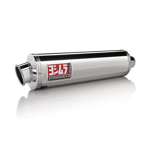 Yoshimura Suzuki GSF1200 Bandit 01-05 RS-3 Stainless Slip-On Exhaust, w/ Stainless Muffler