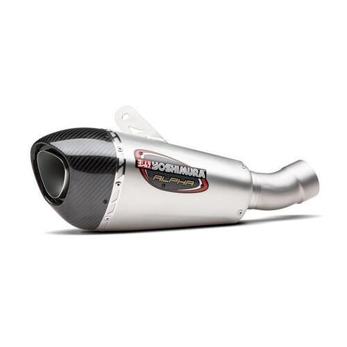 Yoshimura Suzuki GSX250R 18-20 Race Alpha T Stainless Full Exhaust, w/ Stainless Muffler