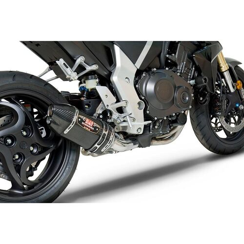 Yoshimura Honda CB1000R 11-16 Race R-77D Stainless 3/4 Exhaust, w/ Carbon Fiber Muffler