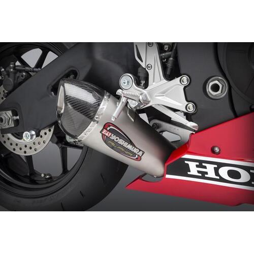 Yoshimura Honda CBR 1000RR/SP/SP2 17-19 Race Alpha T Stainless Full Exhaust, w/ Stainless Muffler