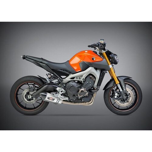 Yoshimura Yamaha MT/FZ-09/XSR 900 14-20 Race R-77 Stainless Full Exhaust, w/ Stainless Muffler