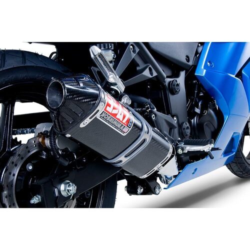 Yoshimura Kawasaki Ninja 250R 2008-12 TRC Full System SS Header / CF Muffler / CF Tip