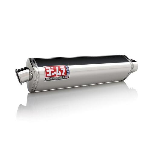 Yoshimura Kawasaki Z1000 07-08 TRS Stainless Slip-On Exhaust, w/ Stainless Mufflers