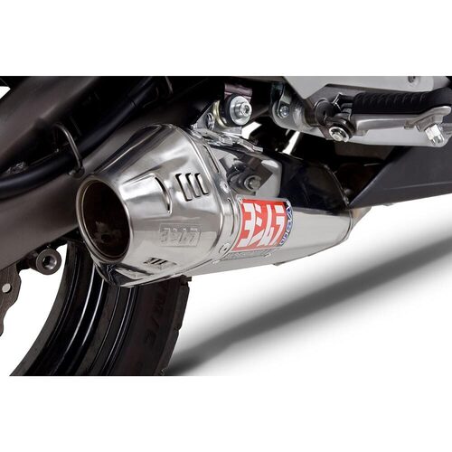 Yoshimura Kawasaki Ninja 650R 09-11/ER-6N 09 TRC Stainless Slip-On Exhaust, w/ Stainless Steel SS Tip