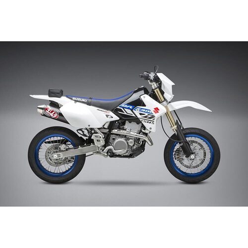 Yoshimura Suzuki DR-Z400S/SM 00-20 RS-2 Stainless Full Exhaust, w/ Carbon Fiber Muffler