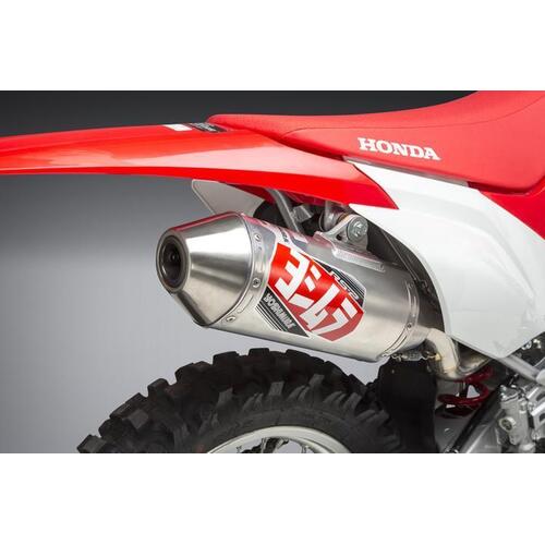 Yoshimura Honda CRF250F 19-21 RS-2 Stainless Full Exhaust, w/ Aluminum Muffler