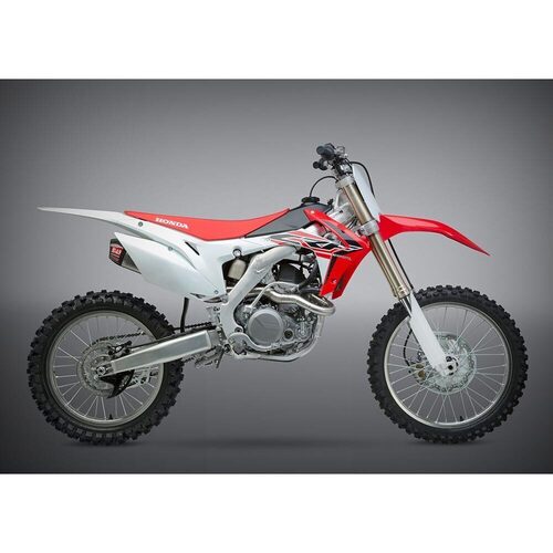 Yoshimura Honda CRF450R 15-16 RS-9 Full System Ti Header / Ti Muffler / CF Tip DUAL