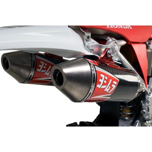 Yoshimura Honda CRF250R 06-09 RS3 Full System Ti Header / CF Muffler Ti Tip DUAL