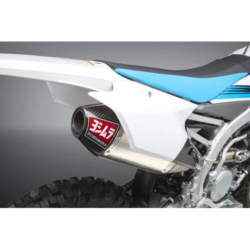 Yoshimura Yamaha YZ250F 14-18/Yamaha YZ250FX/WR250F 15-18 RS-4 Titanium Full Exhaust, w/ Titanium Muffler