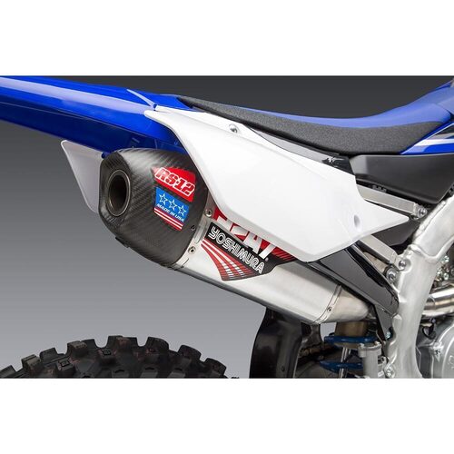 Yoshimura Yamaha YZ250F 19-20 RS-12 Stainless Full Exhaust, w/ Aluminum Muffler