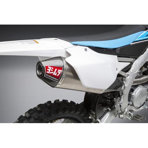 Yoshimura Yamaha YZ250F 19-20 RS-4 Titanium Full Exhaust, w/ Titanium Muffler