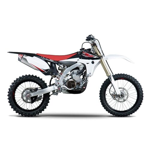 Yoshimura Yamaha YZ450F 2010-13 RS4D Ti/Ti CF Tip