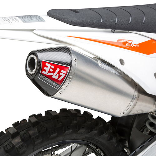 Yoshimura KTM/HUSKY 250/350  2019 RS4 Full System SS Header / CF Muffler