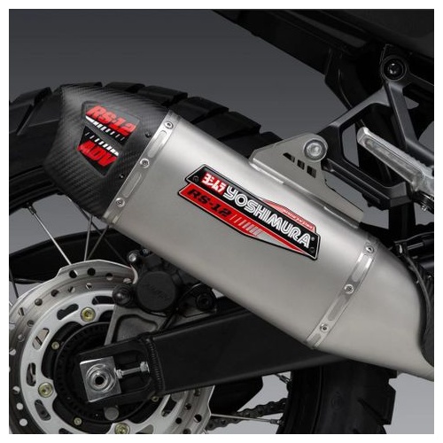 Yoshimura MUFFLER BADGE RS-12 ADV End Cap Decal Set (3 pcs)